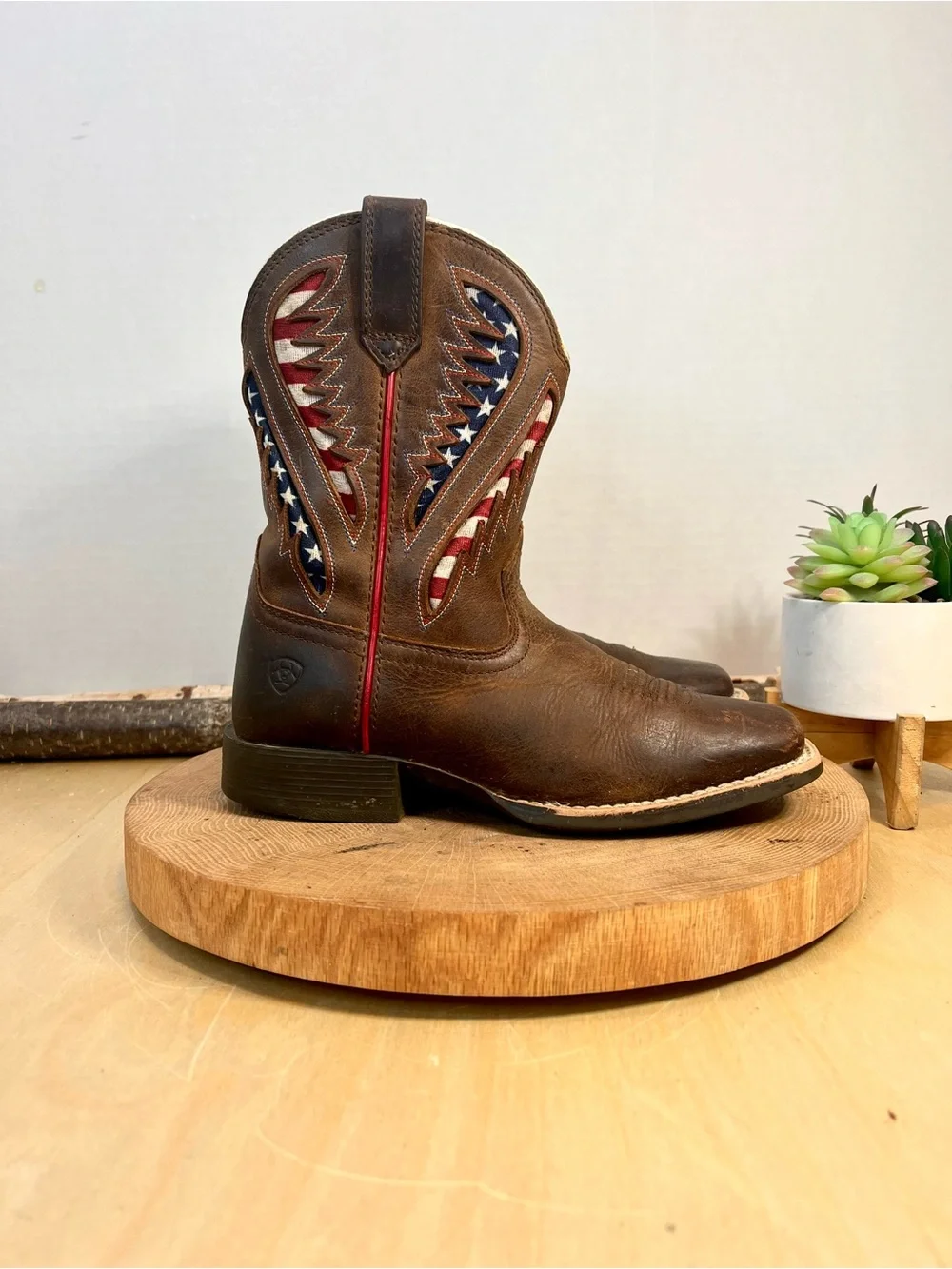 Ariat Quickdraw VentTEK Big Kid’s Western Boot-10027304 Size 1